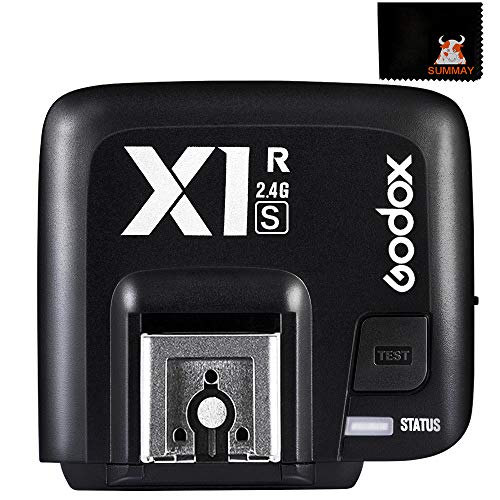 GODOX X1R-S Blitzauslöser Empfänger TTL 2,4G 32 Kanäle HSS 1/8000s Funkauslöser Blitz Sender Fernbedienung für Sony DSLR Kamera Speedite Godox X1T-S (X1R-S Empfänger) von GODOX
