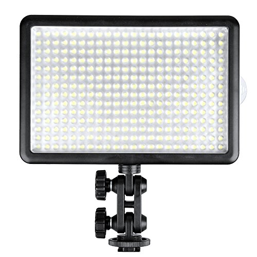 Godox LED308C Videoleuchte mit Einstellbarer Farbtemperatur Fernbedienung (3300 K bis 5600 K) von GODOX