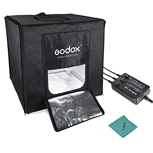 Godox LST80 80 * 80 * 80 cm LED Mini Fotografie Studio Box Zelt Softbox mit 3 stücke LED Licht Bord 5800 Karat CRI 96 + Power 60 Watt für Makro und Produkt Fotografie Godox LST80 80 * 80 * 80 cm LED Mini Fotografie Studio Box Zelt Softbox mit 3 stücke LED Licht Bord 5800 Karat CRI 96 + Power 60 Watt für Makro und Produkt Fotografie von Godox
