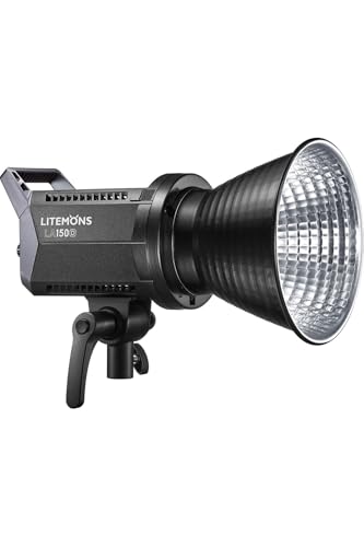 Godox Litemons LA150D Studio LED-Videoleuchte 190 W Fotografie Licht 5600 K Farbtemperatur 8 FX Lichteffekte CRI96+ TLCI97+ Bowens Mount APP Fernbedienung für Home Studio Vlog Portrait Godox Litemons LA150D Studio LED-Videoleuchte 190 W Fotografie Licht 5600 K Farbtemperatur 8 FX Lichteffekte CRI96+ TLCI97+ Bowens Mount APP Fernbedienung für Home Studio Vlog Portrait von Godox