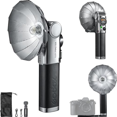 Godox Lux Master Retro-Kamerablitz Camera Flash 2.4G X Wireless GN25 HSS TTL 6000K Touchscreen-Steuerung für Canon,Nikon,Sony,Fuji DSLR Kamera,2900mAh Akku,Halterung,Ladekabel & Aufbewahrungstasche Godox Lux Master Retro-Kamerablitz Camera Flash 2.4G X Wireless GN25 HSS TTL 6000K Touchscreen-Steuerung für Canon,Nikon,Sony,Fuji DSLR Kamera,2900mAh Akku,Halterung,Ladekabel & Aufbewahrungstasche von GODOX