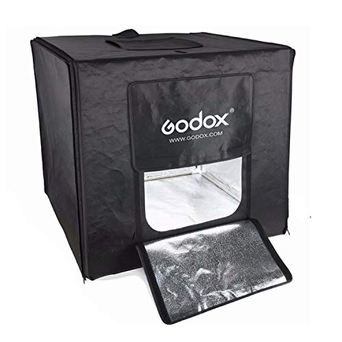 Godox Portable Triple Light LED Ministudio - 80x80x80cm - Professionelle Fotostudiobeleuchtung, Produktfotobox, Mini-Fotostudio für Produktfotos Godox Portable Triple Light LED Ministudio - 80x80x80cm - Professionelle Fotostudiobeleuchtung, Produktfotobox, Mini-Fotostudio für Produktfotos von GODOX