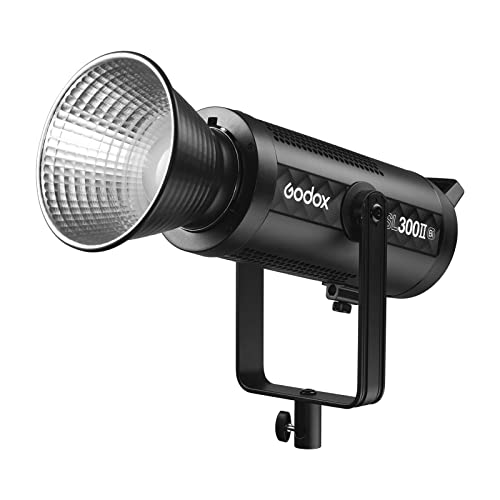 Godox SL300IIBi Studio LED-Videoleuchte 320W Hochleistungs-Fotoleuchte 2800K-6500K Dimmbar 9 FX-Lichteffekte CRI96+ TLCI97+ Bowens-Halterung für Heimstudio Live-Streaming Portrait-Produkt von GODOX