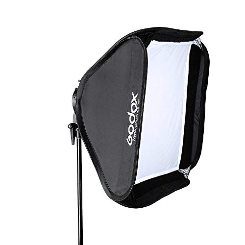 Godox Softbox-Taschen-Set für Kamera, Studio, Blitz, passend für Bowens-Elinchrom-Halterung, 80 x 80 cm von GODOX