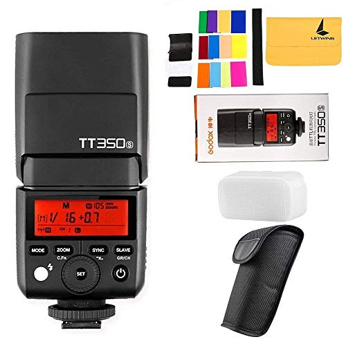 Godox TT350S TTL 2.4G HSS 1 / 8000s GN36 Kamera Flash Speedlite für Sony Kompatibel für Sony Mirrorless Digitalkamera von GODOX