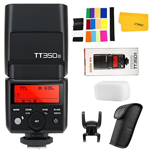 Godox TT350o 2.4G HSS 1/8000s TTL GN36 Kamerablitz Speedlite für Olympus/Panasonic spiegellose Digitalkamera von GODOX