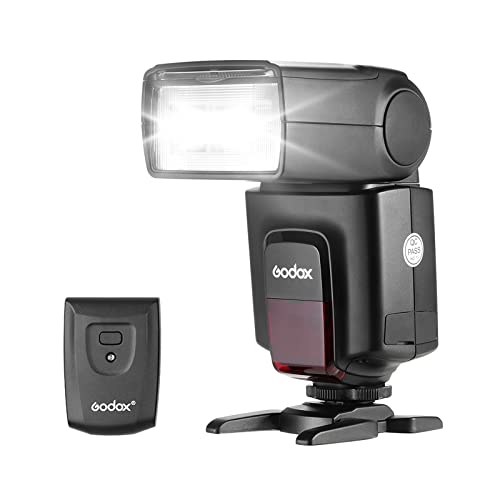Godox TT520ⅡUniversal On-Camera Flash Electronic Speedlite + AT-16 2.4G Wireless Trigger Transmitter Leitzahl 33 S1 S2 Modi für Canon Nikon Pentax Olympus DSLR-Kamera Godox TT520ⅡUniversal On-Camera Flash Electronic Speedlite + AT-16 2.4G Wireless Trigger Transmitter Leitzahl 33 S1 S2 Modi für Canon Nikon Pentax Olympus DSLR-Kamera von Godox