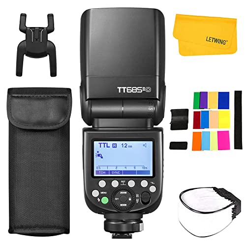 Godox TT685II-O TTL Blitz Blitzgerät HSS 1/8000s GN60 2.4G Wireless X System, TCM Instant Conversion Transmisson Kompatibel Speedlite für Olympus E-M10II E-M5II und Panasonic DMC-CX85 DMC-G7 Kamera von GODOX