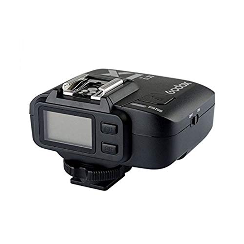 Godox X1R-N 2,4 GHz Drahtlos-Hot-Schuh-Flash Trigger Empfänger D70/D70s/D80/D90/D1200/D300/D300S/D600/D700/D750/D800/D810/D3000 Serie/D5000 Serie/D7000-Serie für Nikon DSLR schwarz von GODOX