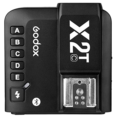 Godox X2T-C 2.4G Wireless Flash Trigger Transmitter für Canon mit E-TTL II HSS 1/8000s Gruppenfunktion LED Bedienfeld Firmware Update von GODOX