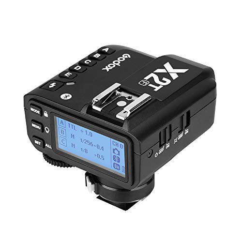 Godox X2T-F TTL Funkblitzauslöser 1 / 8000s HSS 2.4G Funkauslöser Kompatibel mit Fuji DSLR Kamera für Godox V1 TT350F AD200 AD200Pro Godox X2T-F TTL Funkblitzauslöser 1 / 8000s HSS 2.4G Funkauslöser Kompatibel mit Fuji DSLR Kamera für Godox V1 TT350F AD200 AD200Pro von Godox