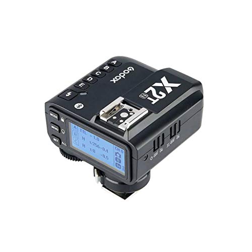 Godox X2T-N TTL-Funkblitzauslöser für Nikon Camera i-TTL, Bluetooth-Verbindung 1 / 8000s HSS TCM-Funktion ,5 separate Gruppentasten versetztes Einstellrad Blitzschuhsperre AF-Hilfslicht von Godox