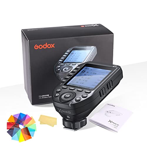 Godox XproII-O Flash Trigger Kamera Wireless Blitzauslöser-LCD-Display Sender,Drahtloser TTL-Sender 2,4 G HSS 1/8000S Bluetooth-Verbindung für Olympus Panasonic DSLR Kameras von GODOX
