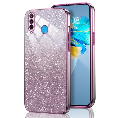 GOGME Glitter Hülle für Huawei P30 Lite, Galvanisierter Rahmen TPU Handyhülle Funkeln/Transparent Stoßfest Kratzfest Schutzhülle. Rosa GOGME Glitter Hülle für Huawei P30 Lite, Galvanisierter Rahmen TPU Handyhülle Funkeln/Transparent Stoßfest Kratzfest Schutzhülle. Rosa von GOGME