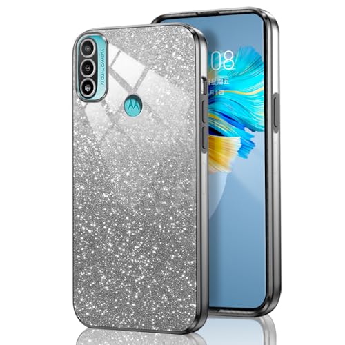 GOGME Glitter Hülle für Motorola Moto E20 / E30 / E40, Galvanisierter Rahmen TPU Handyhülle Funkeln/Transparent Stoßfest Kratzfest Schutzhülle. Schwarz GOGME Glitter Hülle für Motorola Moto E20 / E30 / E40, Galvanisierter Rahmen TPU Handyhülle Funkeln/Transparent Stoßfest Kratzfest Schutzhülle. Schwarz von GOGME