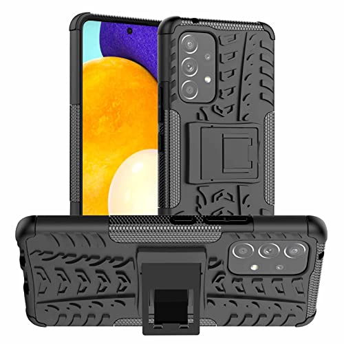 GOGME Handyhülle für Samsung Galaxy A53 5G, Rugged Hybrid Armor Schutzhülle Hülle, Anti-Scratch PC Rückwand + Stoßfeste TPU Interne + Faltbarer Halterungen. Schwarz GOGME Handyhülle für Samsung Galaxy A53 5G, Rugged Hybrid Armor Schutzhülle Hülle, Anti-Scratch PC Rückwand + Stoßfeste TPU Interne + Faltbarer Halterungen. Schwarz von GOGME