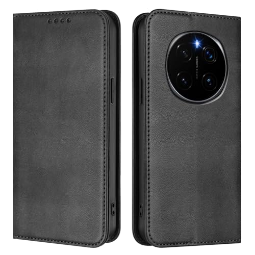 GOGME Hülle für Huawei Honor Magic 7 Pro / Magic7 Pro, Premium Leder Handyhülle mit RFID-Schutz, Brieftasche Schutzhülle mit Kartenfächern und Ständer - Schwarz GOGME Hülle für Huawei Honor Magic 7 Pro / Magic7 Pro, Premium Leder Handyhülle mit RFID-Schutz, Brieftasche Schutzhülle mit Kartenfächern und Ständer - Schwarz von GOGME