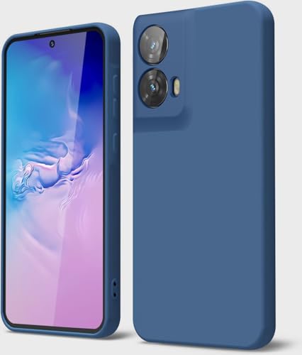 GOGME Hülle für Motorola Edge 50 Fusion 5G Handyhülle mit Kratzfestem Mikrofaserfutter, Silikon Schutzhülle Stoßfest Kameraschutz Dünn Weiche TPU Case, Blau GOGME Hülle für Motorola Edge 50 Fusion 5G Handyhülle mit Kratzfestem Mikrofaserfutter, Silikon Schutzhülle Stoßfest Kameraschutz Dünn Weiche TPU Case, Blau von GOGME