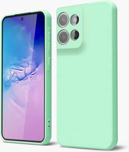 GOGME Hülle für Motorola Moto Edge 50 Neo Handyhülle mit Kratzfestem Mikrofaserfutter, Silikon Schutzhülle Stoßfest Kameraschutz Dünn Weiche TPU Case, Hellgrün GOGME Hülle für Motorola Moto Edge 50 Neo Handyhülle mit Kratzfestem Mikrofaserfutter, Silikon Schutzhülle Stoßfest Kameraschutz Dünn Weiche TPU Case, Hellgrün von GOGME