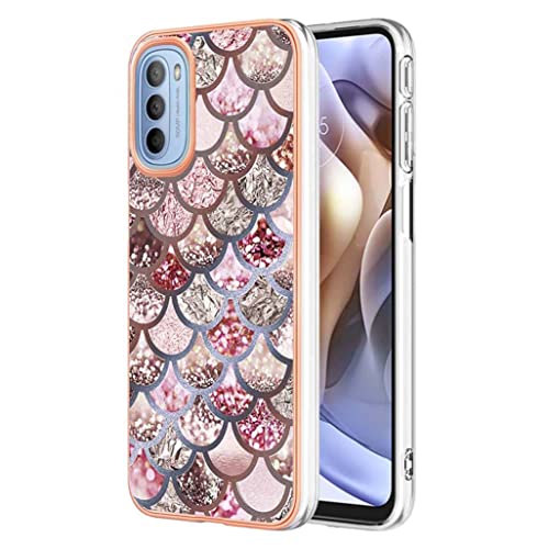 GOGME Hülle für Motorola Moto G31 / Moto G41, Ultra Dünn Elegantes Muster Matt Weich Silikon Handyhülle Schlank TPU Bumper Handytasche Flexible Schutzhülle Soft Gummi Back Cover, Pastell GOGME Hülle für Motorola Moto G31 / Moto G41, Ultra Dünn Elegantes Muster Matt Weich Silikon Handyhülle Schlank TPU Bumper Handytasche Flexible Schutzhülle Soft Gummi Back Cover, Pastell von GOGME