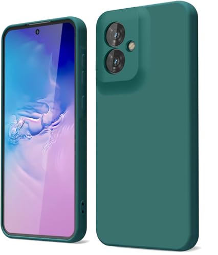 GOGME Hülle für Motorola Moto G55 Handyhülle mit Kratzfestem Mikrofaserfutter, Silikon Schutzhülle Stoßfest Kameraschutz Dünn Weiche TPU Case, Dunkelgrün GOGME Hülle für Motorola Moto G55 Handyhülle mit Kratzfestem Mikrofaserfutter, Silikon Schutzhülle Stoßfest Kameraschutz Dünn Weiche TPU Case, Dunkelgrün von GOGME