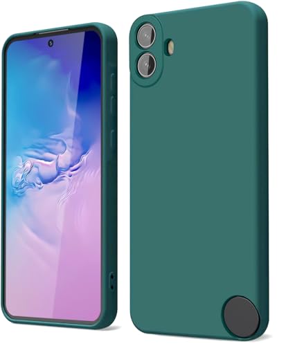 GOGME Hülle für Nothing CMF Phone 1 Handyhülle mit Kratzfestem Mikrofaserfutter, Silikon Schutzhülle Stoßfest Kameraschutz Dünn Weiche TPU Case, Dunkelgrün GOGME Hülle für Nothing CMF Phone 1 Handyhülle mit Kratzfestem Mikrofaserfutter, Silikon Schutzhülle Stoßfest Kameraschutz Dünn Weiche TPU Case, Dunkelgrün von GOGME