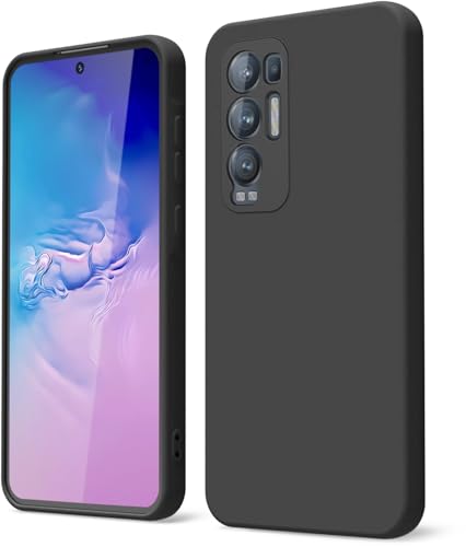 GOGME Hülle für Oppo Find X3 Neo Handyhülle mit Kratzfestem Mikrofaserfutter, Silikon Schutzhülle Stoßfest Kameraschutz Dünn Weiche TPU Case, Schwarz GOGME Hülle für Oppo Find X3 Neo Handyhülle mit Kratzfestem Mikrofaserfutter, Silikon Schutzhülle Stoßfest Kameraschutz Dünn Weiche TPU Case, Schwarz von GOGME