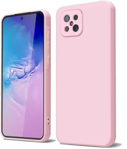 GOGME Hülle für Oppo Reno 4Z 5G (Reno4 Z) Handyhülle mit Kratzfestem Mikrofaserfutter, Silikon Schutzhülle Stoßfest Kameraschutz Dünn Weiche TPU Case, Rosa von GOGME