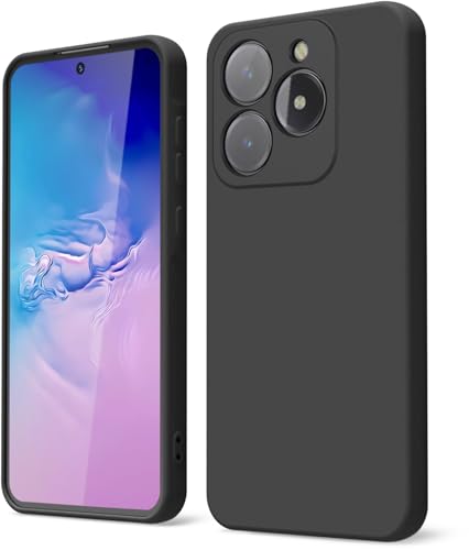 GOGME Hülle für Realme C63 / C61 / Realme Note 60 Handyhülle mit Kratzfestem Mikrofaserfutter, Silikon Schutzhülle Stoßfest Kameraschutz Dünn Weiche TPU Case, Schwarz GOGME Hülle für Realme C63 / C61 / Realme Note 60 Handyhülle mit Kratzfestem Mikrofaserfutter, Silikon Schutzhülle Stoßfest Kameraschutz Dünn Weiche TPU Case, Schwarz von GOGME
