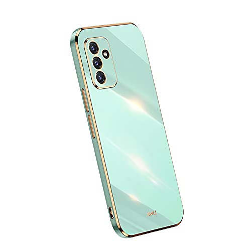 GOGME Hülle für Realme GT 2 Pro, Premium Qualität Ultradünn Weiche Galvanisieren von TPU Handyhülle, Silikon TPU Schock-Absorption Schutzhülle Case. Grün von GOGME