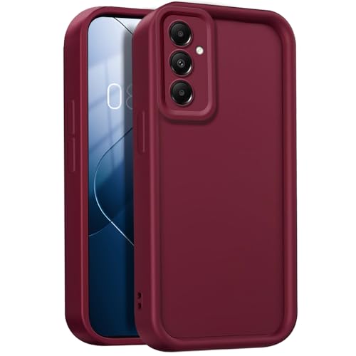 GOGME Hülle für Samsung Galaxy A34 5G Cover, Ultradünnen Weiches Silikon TPU Schutzhülle, Staubschutz Robuste Handyhülle - Weinrot GOGME Hülle für Samsung Galaxy A34 5G Cover, Ultradünnen Weiches Silikon TPU Schutzhülle, Staubschutz Robuste Handyhülle - Weinrot von GOGME