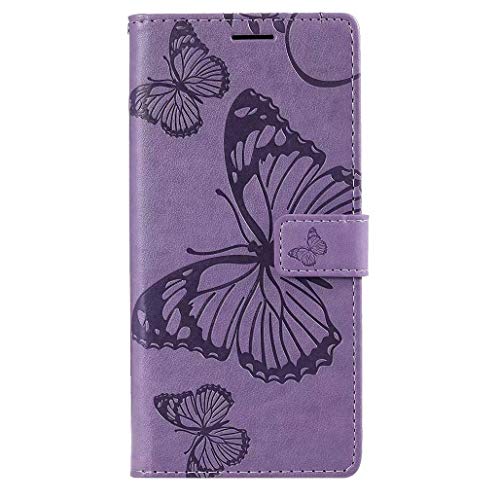 GOGME Hülle für Samsung Galaxy S20 FE 5G/4G, Geprägt Schmetterling Muster Leder Brieftasche Flip Handyhülle, Kartenfach und Magnet Kartenfach Schutzhülle für Samsung Galaxy S20 FE 5G/4G, Lila GOGME Hülle für Samsung Galaxy S20 FE 5G/4G, Geprägt Schmetterling Muster Leder Brieftasche Flip Handyhülle, Kartenfach und Magnet Kartenfach Schutzhülle für Samsung Galaxy S20 FE 5G/4G, Lila von GOGME