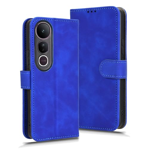 GOGME Hülle für VIVO V50 Lite 5G / 4G, Premium PU + TPU Flip Case Brieftasche Schutzhülle Handyhülle mit Ständer Funktion/Kartensteckplätzen, Blau GOGME Hülle für VIVO V50 Lite 5G / 4G, Premium PU + TPU Flip Case Brieftasche Schutzhülle Handyhülle mit Ständer Funktion/Kartensteckplätzen, Blau von GOGME