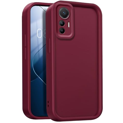 GOGME Hülle für Xiaomi 12 Lite Cover, Ultradünnen Weiches Silikon TPU Schutzhülle, Staubschutz Robuste Handyhülle - Weinrot GOGME Hülle für Xiaomi 12 Lite Cover, Ultradünnen Weiches Silikon TPU Schutzhülle, Staubschutz Robuste Handyhülle - Weinrot von GOGME