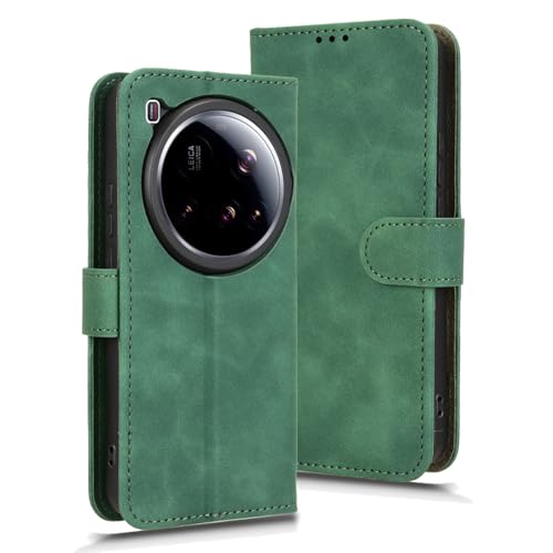 GOGME Hülle für Xiaomi 15 Ultra 5G, Premium PU + TPU Flip Case Brieftasche Schutzhülle Handyhülle mit Ständer Funktion/Kartensteckplätzen, Grün GOGME Hülle für Xiaomi 15 Ultra 5G, Premium PU + TPU Flip Case Brieftasche Schutzhülle Handyhülle mit Ständer Funktion/Kartensteckplätzen, Grün von GOGME