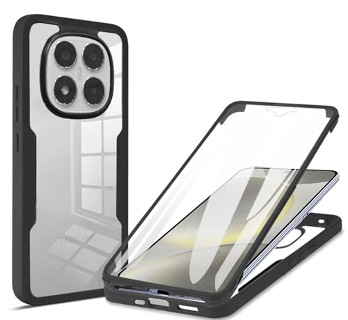 GOGME Hülle für Xiaomi Redmi Note 14 Pro 5G - Mit Bildschirmschutz, Stoßfeste Handyhülle, Fallfeste Schutzhülle, Kratzfestes Stilvolles Bumper-Design, Schwarz GOGME Hülle für Xiaomi Redmi Note 14 Pro 5G - Mit Bildschirmschutz, Stoßfeste Handyhülle, Fallfeste Schutzhülle, Kratzfestes Stilvolles Bumper-Design, Schwarz von GOGME