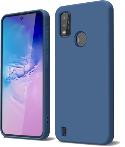 GOGME Hülle für ZTE Blade A51 Handyhülle mit Kratzfestem Mikrofaserfutter, Silikon Schutzhülle Stoßfest Kameraschutz Dünn Weiche TPU Case, Blau GOGME Hülle für ZTE Blade A51 Handyhülle mit Kratzfestem Mikrofaserfutter, Silikon Schutzhülle Stoßfest Kameraschutz Dünn Weiche TPU Case, Blau von GOGME