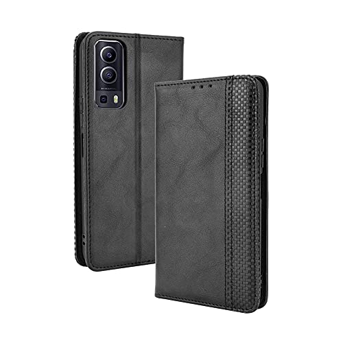 GOGME Leder Hülle für VIVO Y72 5G, Premium PU/TPU Leder Folio Hülle Schutzhülle Handyhülle, Flip Case Klapphülle Lederhülle mit Standfunktion & Kartensteckplätzen, Schwarz GOGME Leder Hülle für VIVO Y72 5G, Premium PU/TPU Leder Folio Hülle Schutzhülle Handyhülle, Flip Case Klapphülle Lederhülle mit Standfunktion & Kartensteckplätzen, Schwarz von GOGME