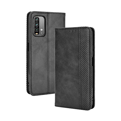 GOGME Leder Hülle für Xiaomi Redmi 9T, Premium PU/TPU Leder Folio Hülle Schutzhülle Handyhülle, Flip Case Klapphülle Lederhülle mit Standfunktion & Kartensteckplätzen, Schwarz GOGME Leder Hülle für Xiaomi Redmi 9T, Premium PU/TPU Leder Folio Hülle Schutzhülle Handyhülle, Flip Case Klapphülle Lederhülle mit Standfunktion & Kartensteckplätzen, Schwarz von GOGME