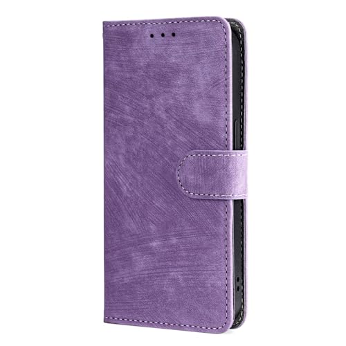GOGME Leder Wallet Hülle für Xiaomi Redmi Note 11S / Note 11 4G, Schutzhülle mit Kartenfächern, Stoßfester Handyhülle und RFID-Schutz - Lila GOGME Leder Wallet Hülle für Xiaomi Redmi Note 11S / Note 11 4G, Schutzhülle mit Kartenfächern, Stoßfester Handyhülle und RFID-Schutz - Lila von GOGME