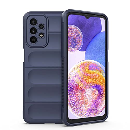 GOKEN Handyhülle Hülle für Xiaomi Redmi Note 12 Pro 5G - Stoßfest und rutschfest, TPU Silikon Schutzhülle im Stilvollen Design,Dunkelblau von GOKEN