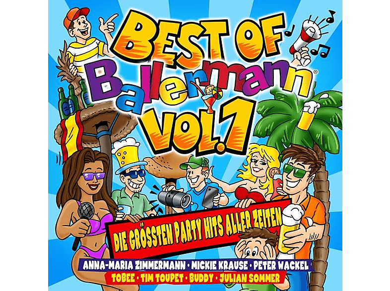 VARIOUS - Best Of Ballermann Vol.1 Die Grössten Party Hits (CD) von GOLDAMMER