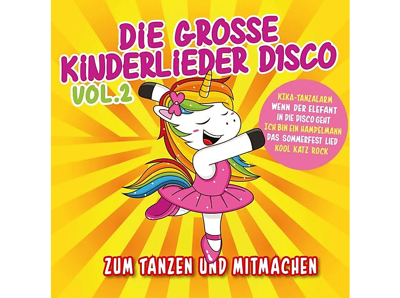 VARIOUS - Die Grosse Kinderlieder Disco Vol. 2 (CD) von GOLDAMMER