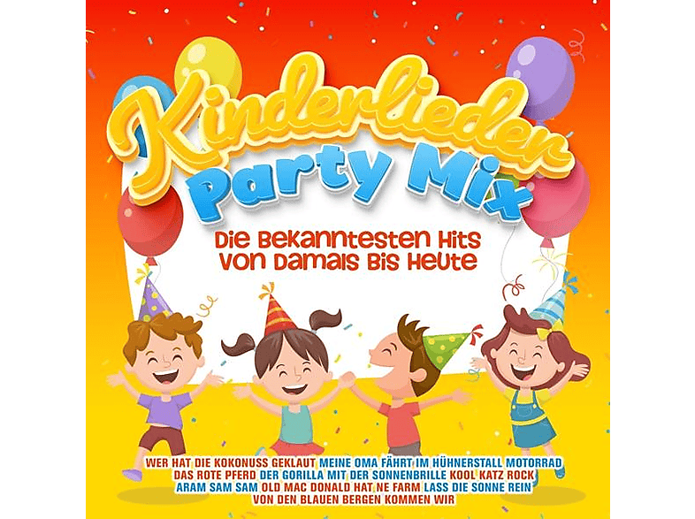 VARIOUS - Kinderlieder Party Mix Die Bekanntesten Hits (CD) von GOLDAMMER