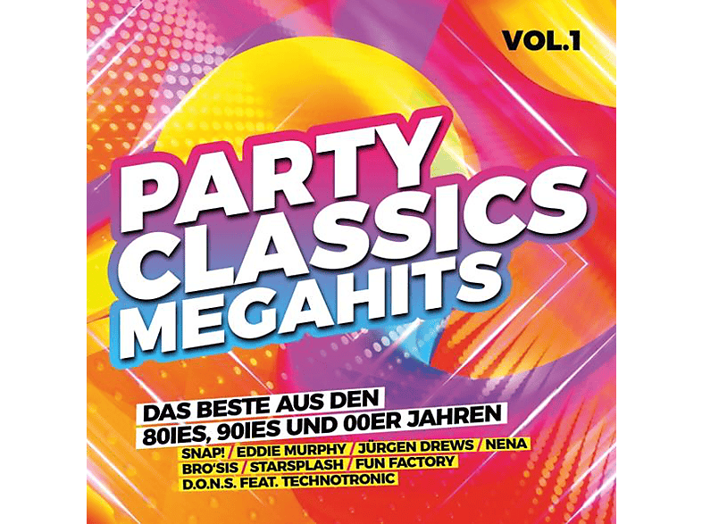 VARIOUS - Party Classics Megahits Vol. 1 (CD) von GOLDAMMER