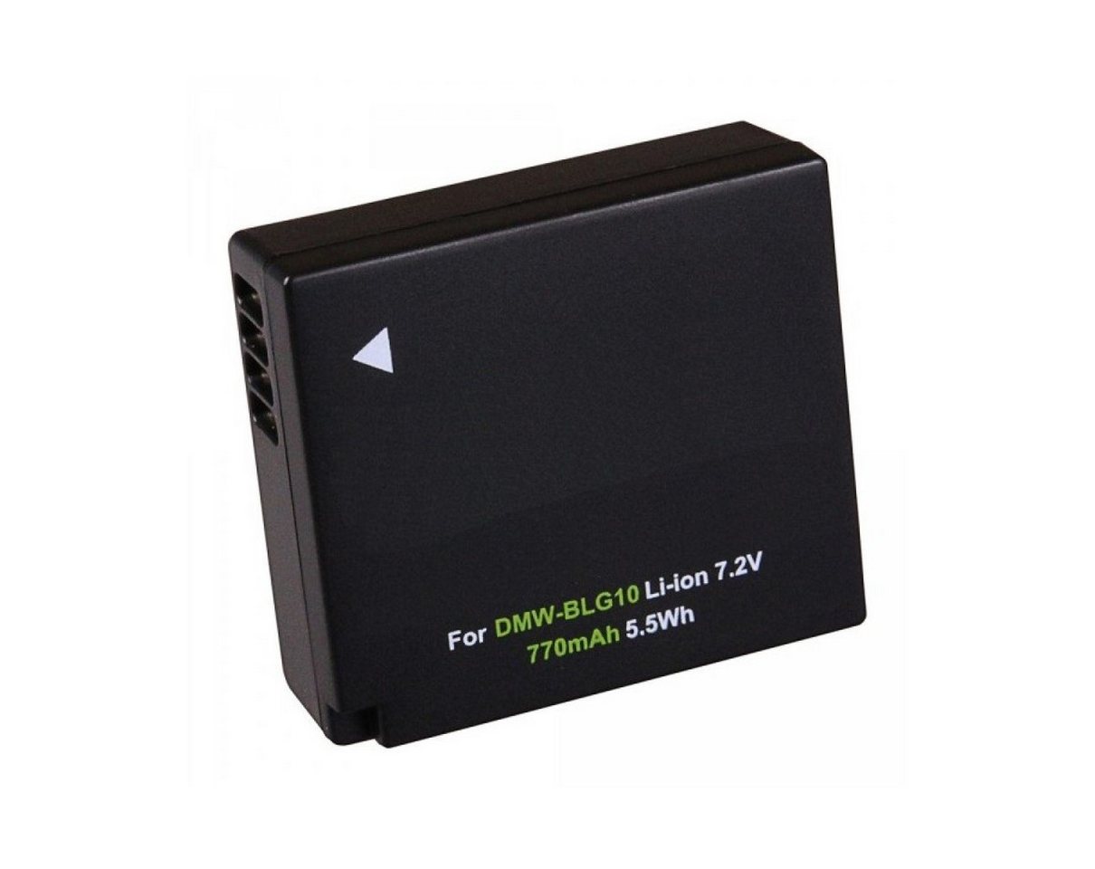 GOLDBATT Akku Panasonic-GF6 DMW-BLG10 CS-BLG10MC DMWBLE9 DC-TX2 DMCGF3 DMCS6K Kamera-Akku Ersatzakku 7700 mAh (7,2 V, 1 St), 100% kompatibel mit den Original Akkus inklusive Überhitzungsschutz von GOLDBATT