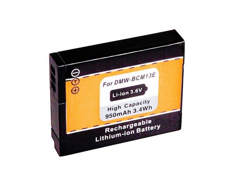 GOLDBATT Akku Panasonic DMW-BCM13 BCM13DMC-ZS30 DMC-TZ40 DMC-TS5 DMC-FT5 Kamera-Akku Ersatzakku 950 mAh (3,6 V, 1 St), 100% kompatibel mit den Original Akkus inklusive Überhitzungsschutz von GOLDBATT