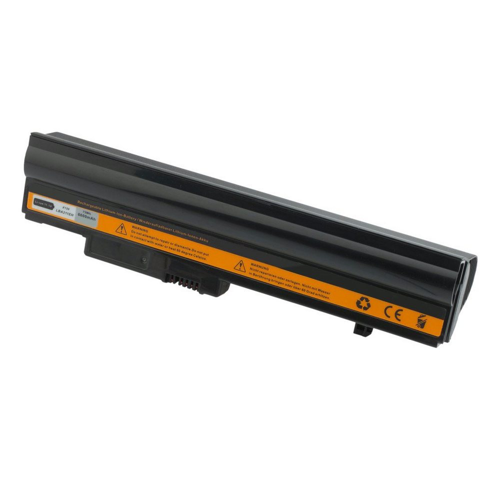 GOLDBATT Akku für LG X120 X120-H.C7L1A9 X120-L.C7L1A9 X130 LB3211EE LBA211EH 6600mAh Laptop-Akku Ersatzakku 6600 mAh (11,1 V, 1 St), 100% kompatibel durch maßgefertigte Passform inklusive Überladungs- und Kurzschlussschutz von GOLDBATT