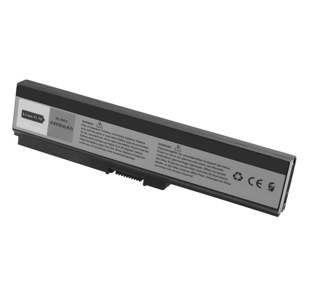 GOLDBATT Akku für Toshiba PA3634 Equium U400124 U400145 U400146 PA3634 Laptop-Akku ersatzakku 4400 mAh (11,1 V, 1 St), 100% kompatibel durch maßgefertigte Passform von GOLDBATT