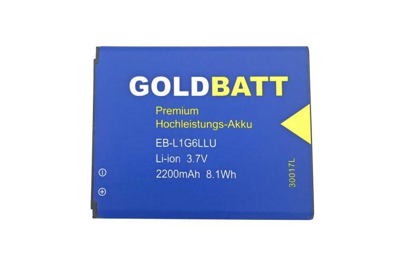 GOLDBATT Akku für Samsung Galaxy S3 I9300 GTi9300 GTi9305 LTE i939 i9300 Akku Ersatzakku Akku 2200 mAh (3,7 V, 1 St), optimale Passgenauigkeit, 100 % kompatibel von GOLDBATT